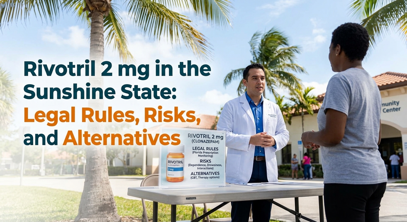 Rivotril 2 mg in the Sunshine State: Legal Rules, Risks, and Alternatives