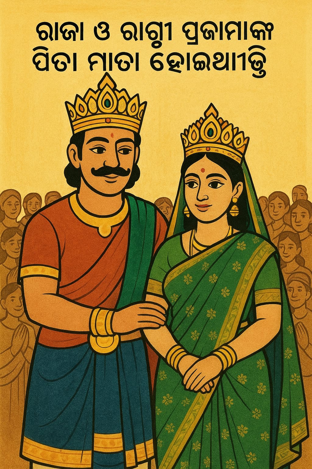 ରାଜା ଓ ରାଣୀ ପ୍ରଜାମାନଙ୍କ ପିତା ମାତା ହୋଇଥାନ୍ତି