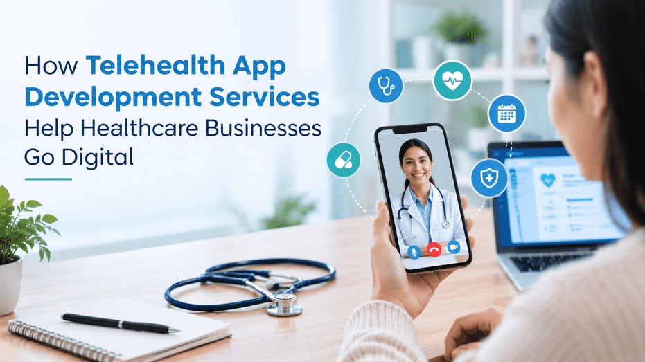 How Telehealth App Development Services Help Healthcare Businesses Go Digital