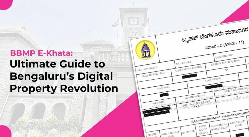 How to Apply for BBMP e-Khata Online in Bangalore