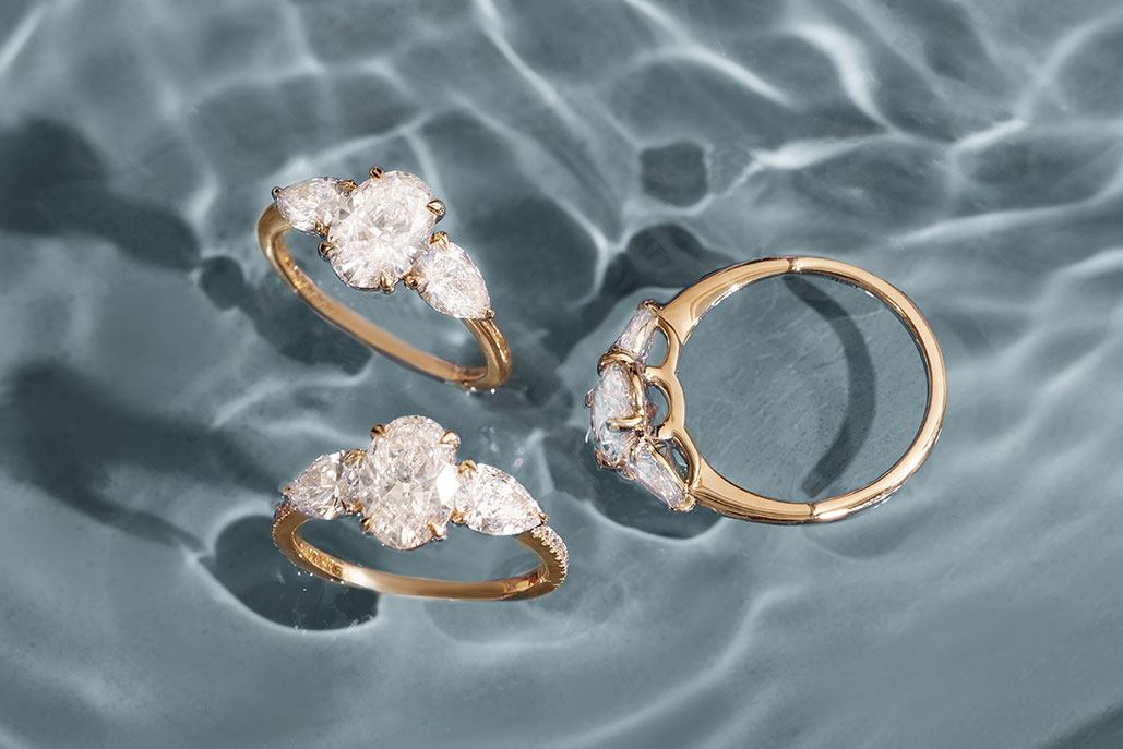 Are three-stone engagement rings timeless?