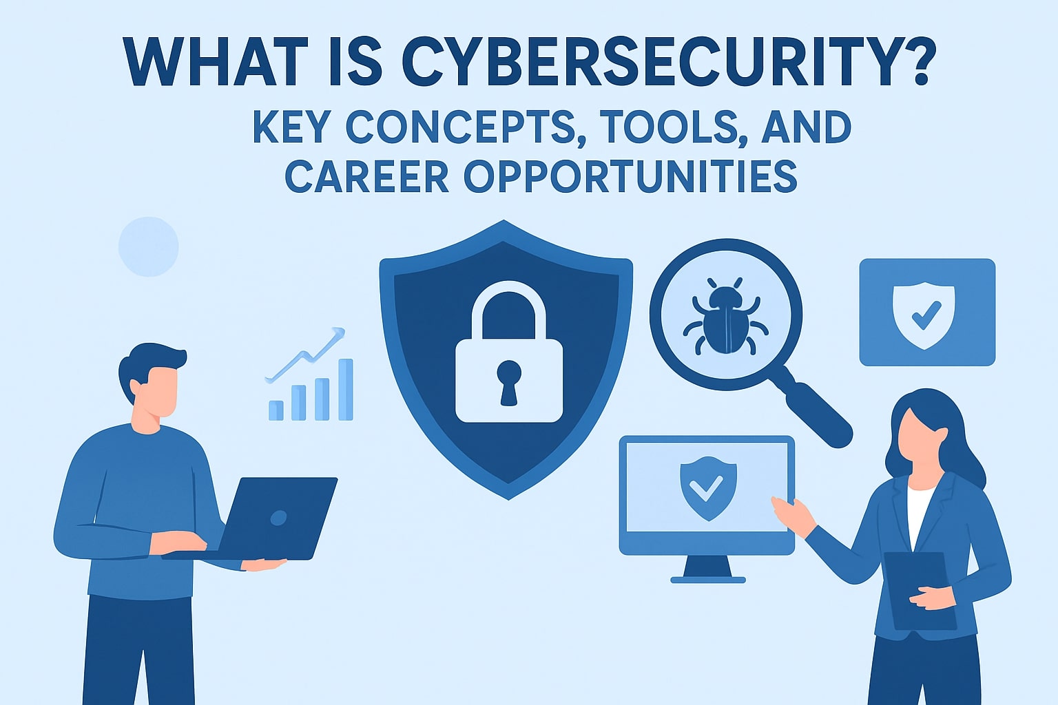 What is Cybersecurity? Key Concepts, Tools, and Career Opportunities