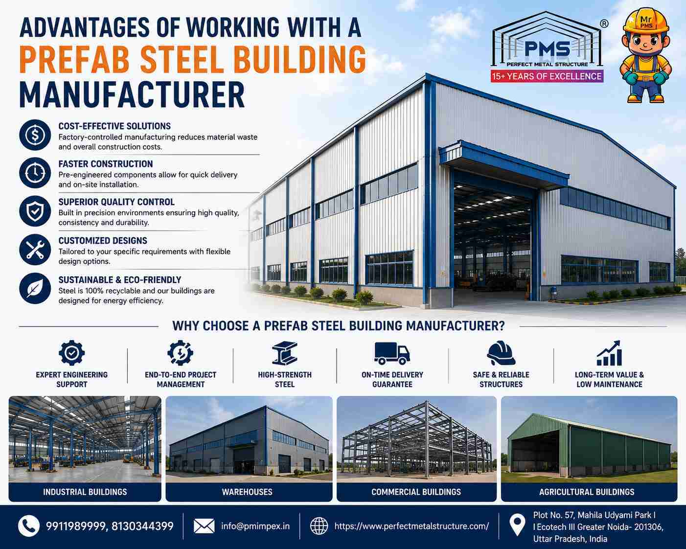 Advantages Of Working With A Prefab Steel Building Manufacturer