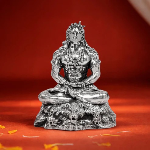 Shiva Idol: A Sacred Representation of Strength, Serenity, and Divine Blessings