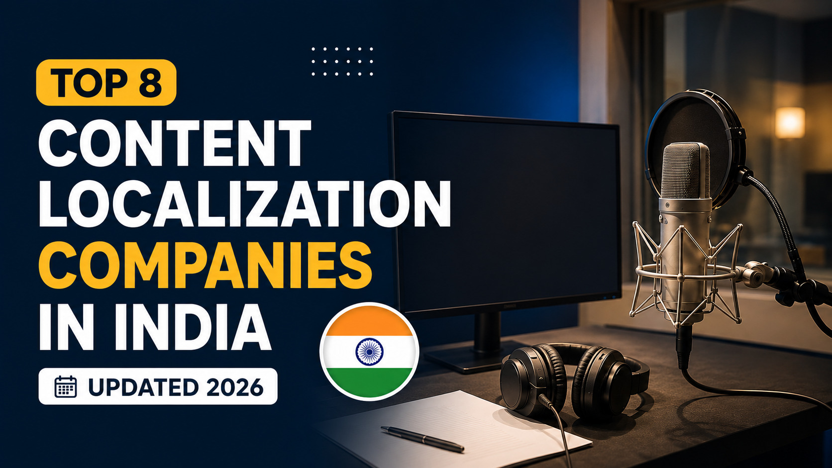 Top 8 Content Localization Companies in India (Updated 2026)