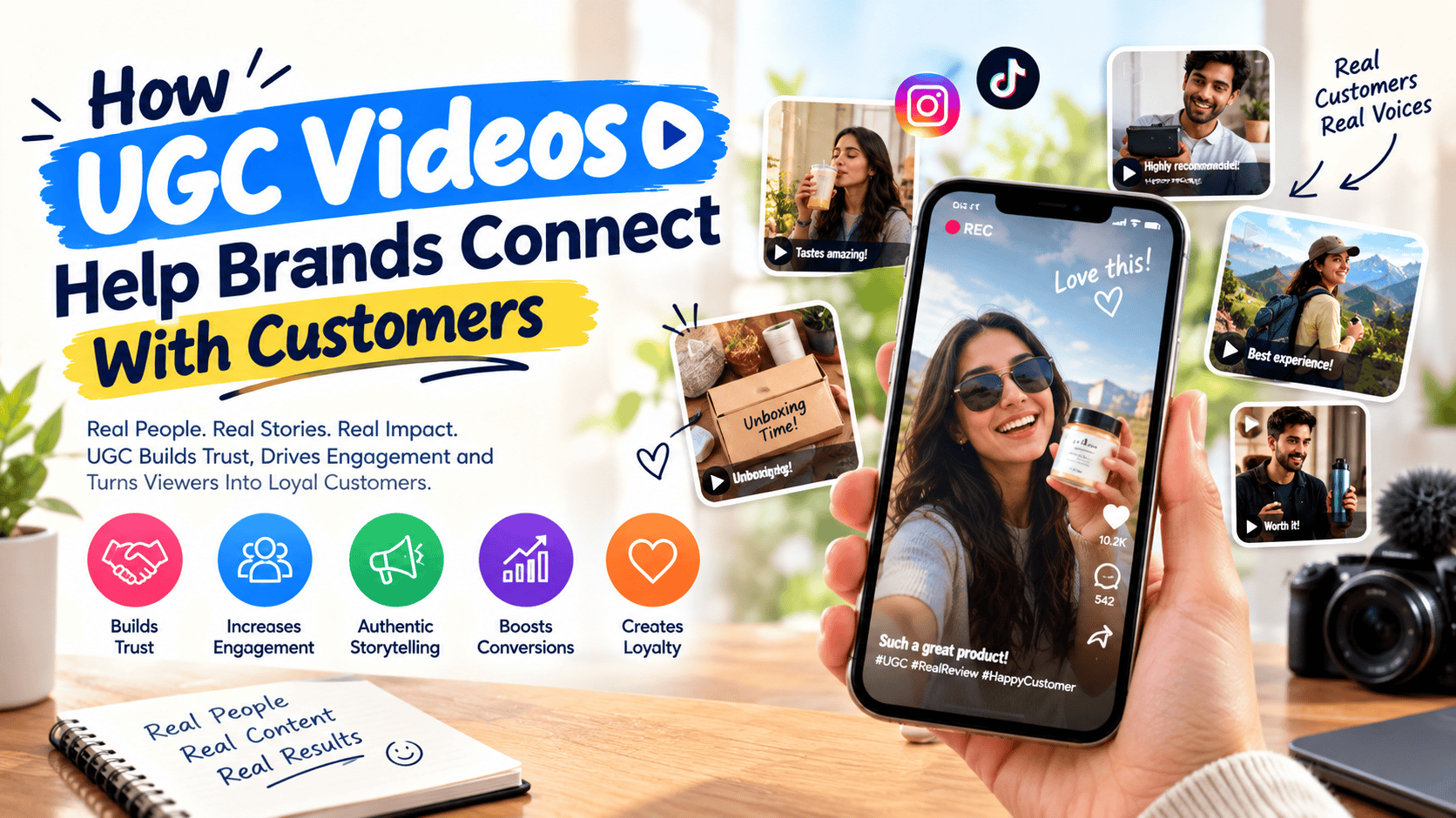 How UGC Videos Help Brands Connect With Customers