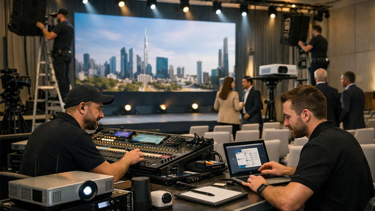 What Makes an AV Rental Service Suitable for Conferences and Events