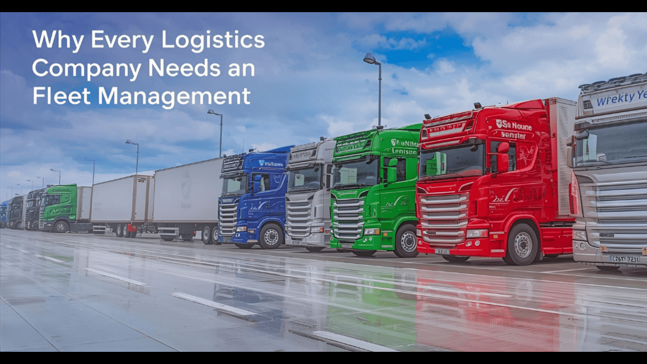 Why Every Logistics Company Needs a Fleet Management System in 2025