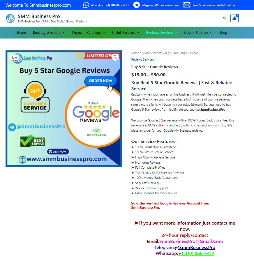 7 Trusted Sites to Buy Google Reviews (Real, Safe, Legit)
