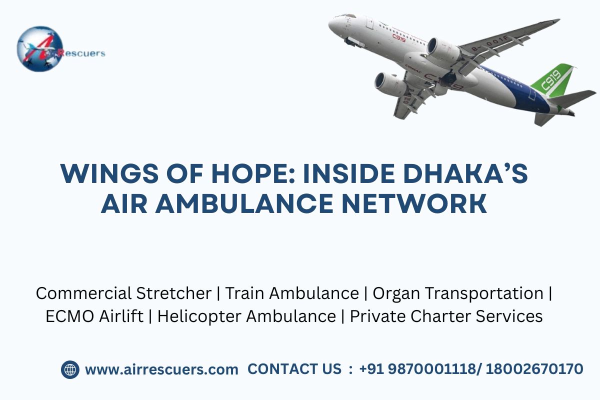 Wings of Hope: Inside Dhaka’s Air Ambulance Network