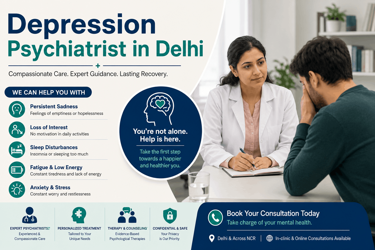 Depression Psychiatrist in Delhi: Finding Expert Mental Health Care