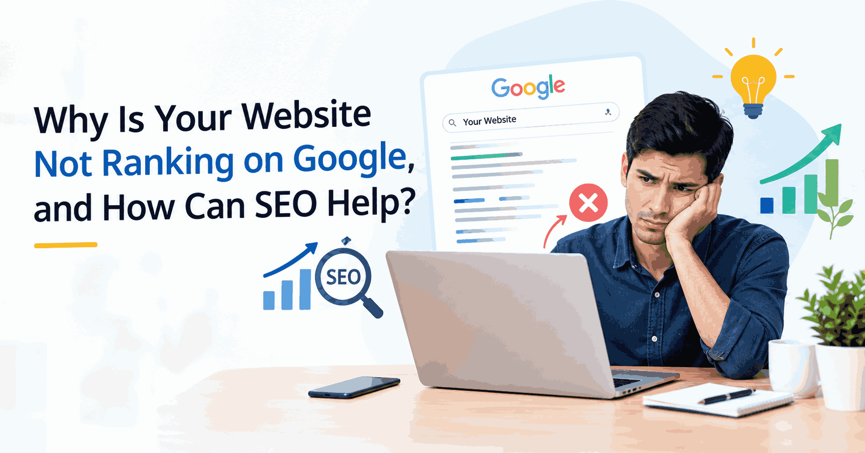 Why Is Your Website Not Ranking on Google, and How Can SEO Help?