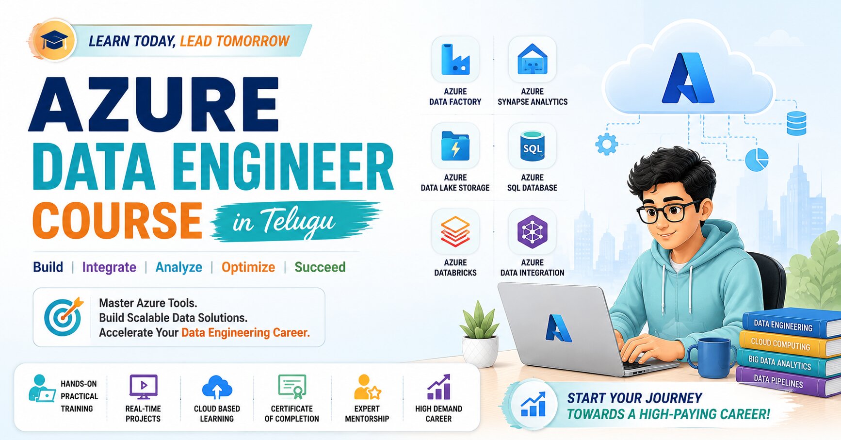Azure Data Engineer Course In Telugu : Hands-On Training