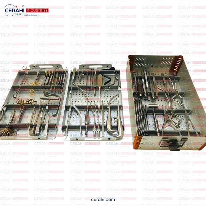 65 Piece Maxillofacial Orthognathic Surgical Box | Precision Kit