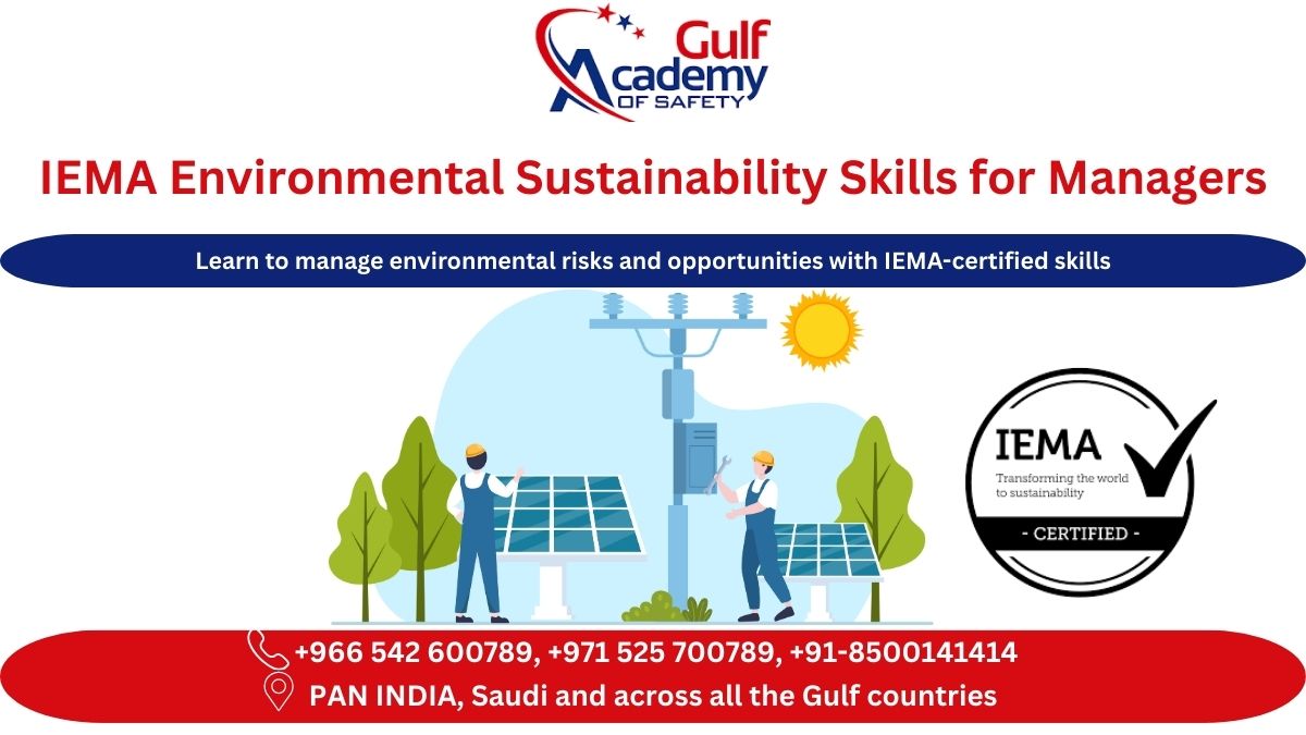 Empower Sustainable Leadership with IEMA Environmental Sustainability Skills for Managers
