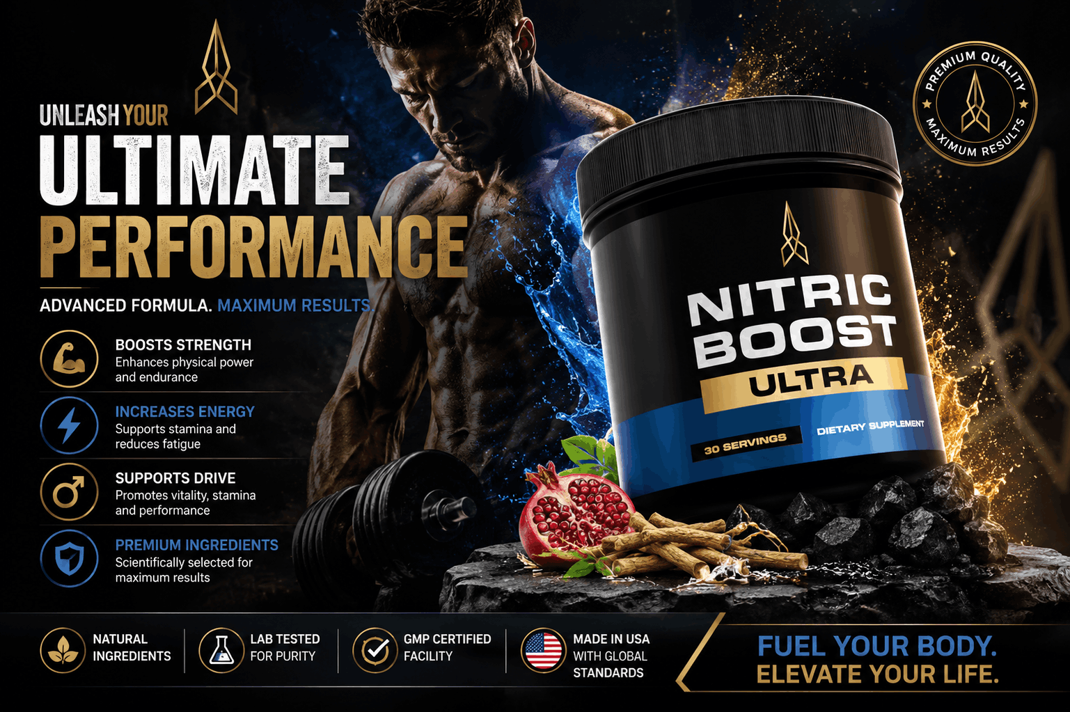 Nitric Boost Review: The Ultimate Nitric Oxide Supplement for Energy, Blood Flow & Performance