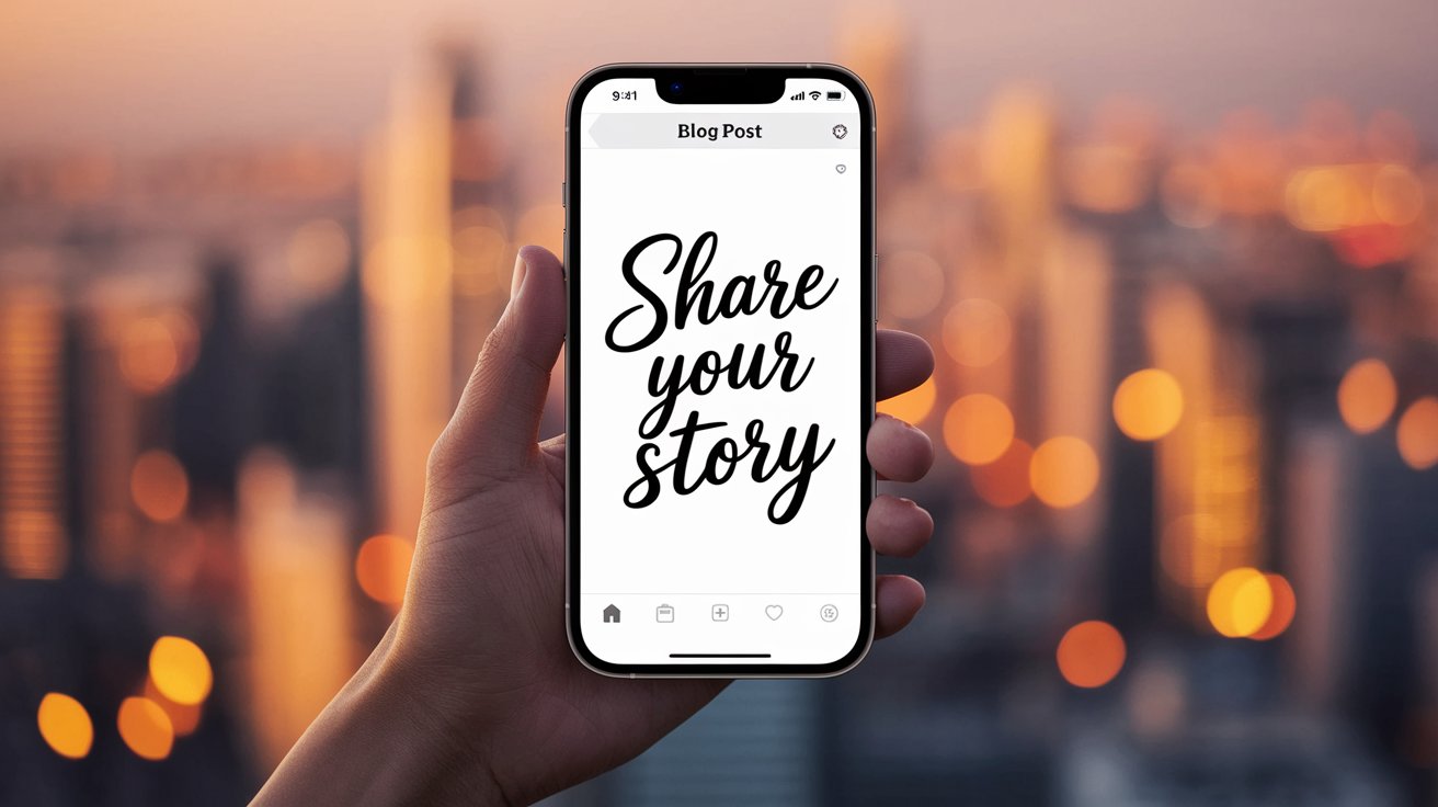 How to Share Your Story With a Personal Blog on Instagram