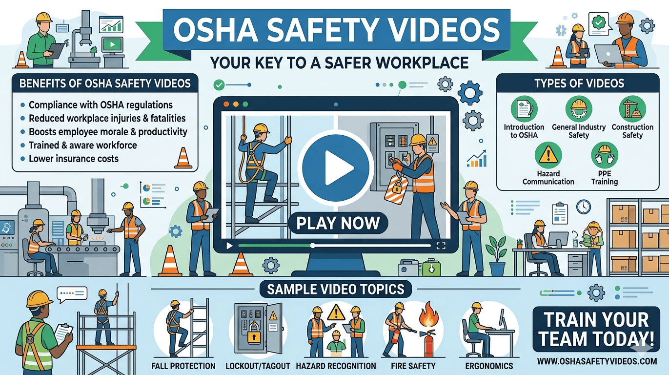 How OSHA Safety Videos Improve Employee Training and Compliance