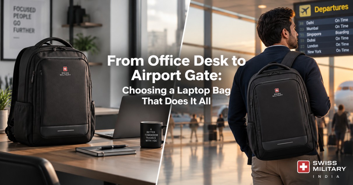 From Office Desk to Airport Gate: Choosing a Laptop Bag That Does It All
