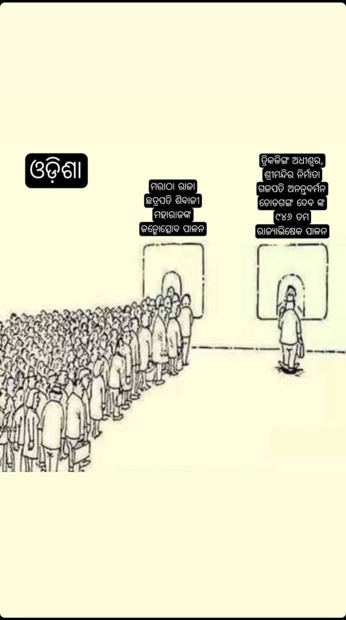 ଛତ୍ରପତି ଶିବାଜୀ ଜୟନ୍ତୀ ଓଡ଼ିଆ ଜାତୀୟତା ଭାବ; ଏକ ତର୍ଜମା