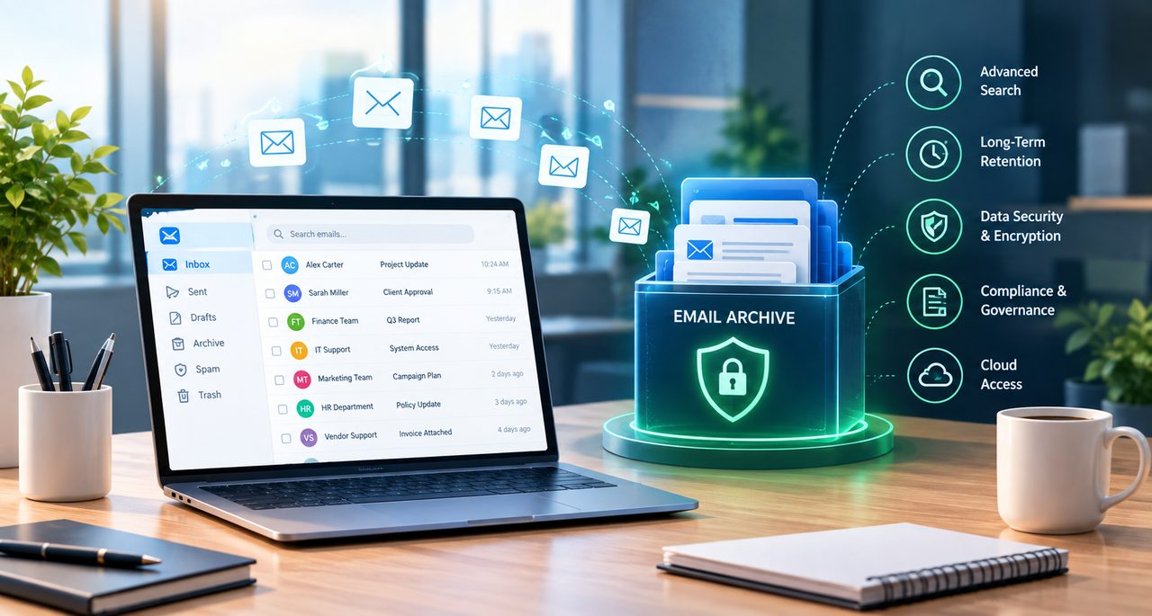 Email Archiving Solutions: How Businesses Can Turn Everyday Emails into Secure, Searchable Business