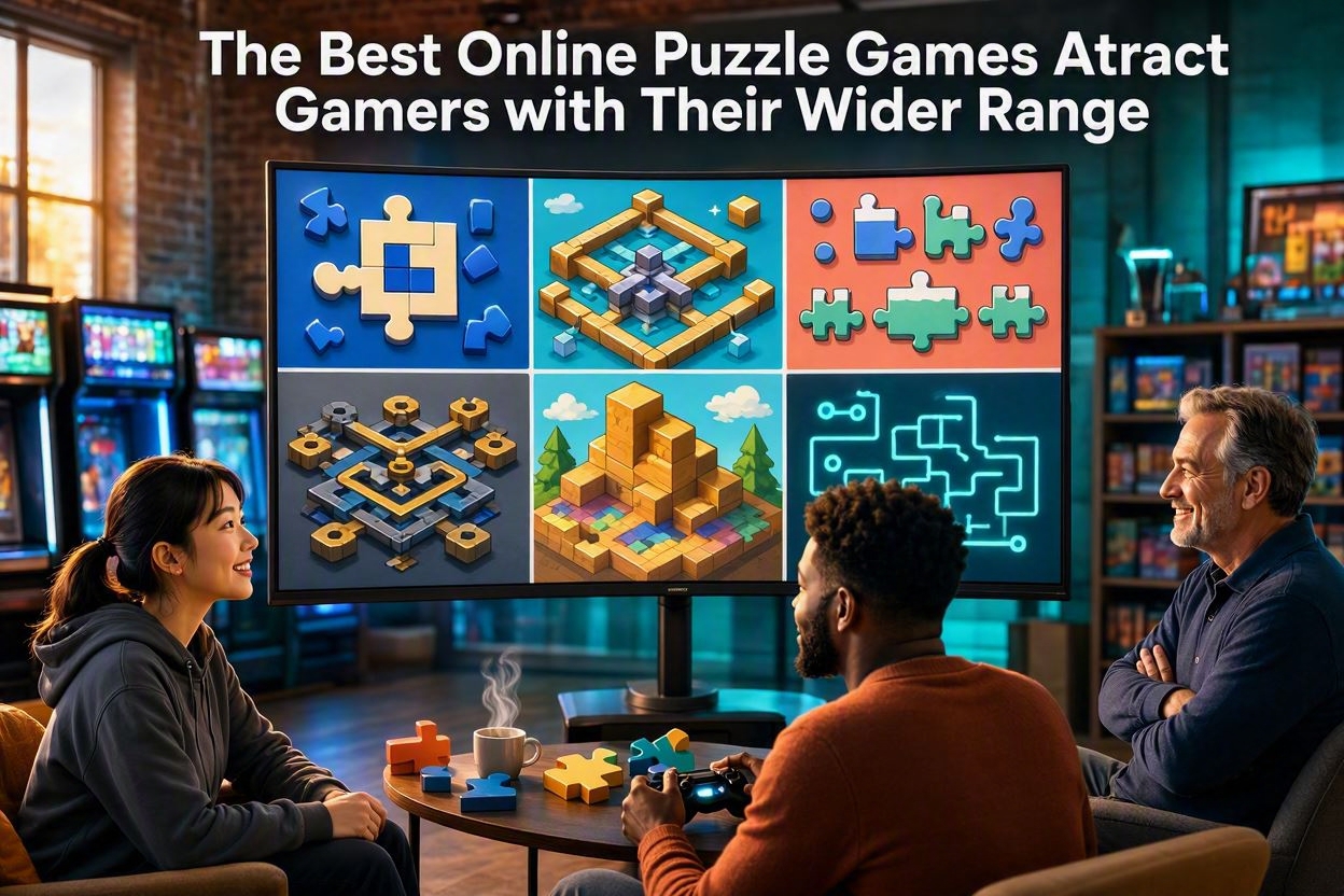 The Best Online Puzzle Games Attract Gamers with Their Wider Range