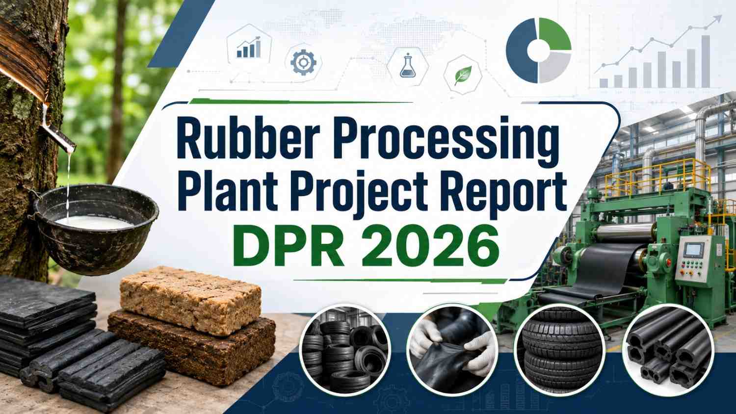 Rubber Processing Financial Feasibility Report 2026: DPR, ROI, IRR and Capacity Planning Guide