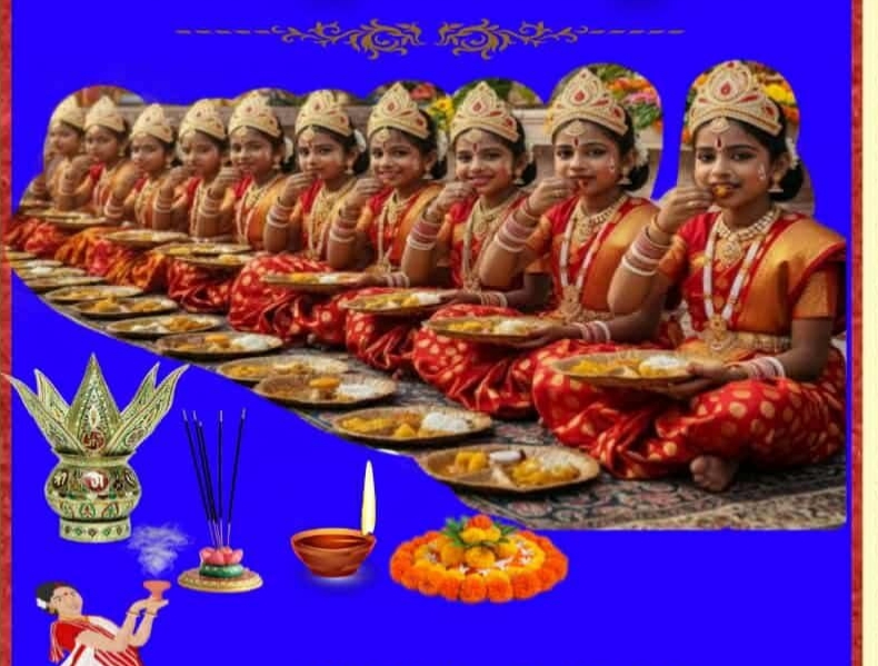 ନବରାତ୍ରିରେ କନ୍ୟା ପୂଜାର ମହତ୍ତ୍ୱ