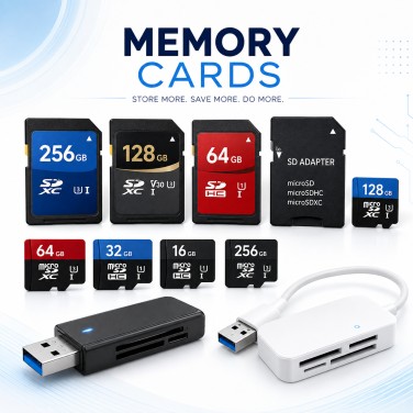 Memory Cards for Cameras, Smartphones, Gaming & Speed Storage