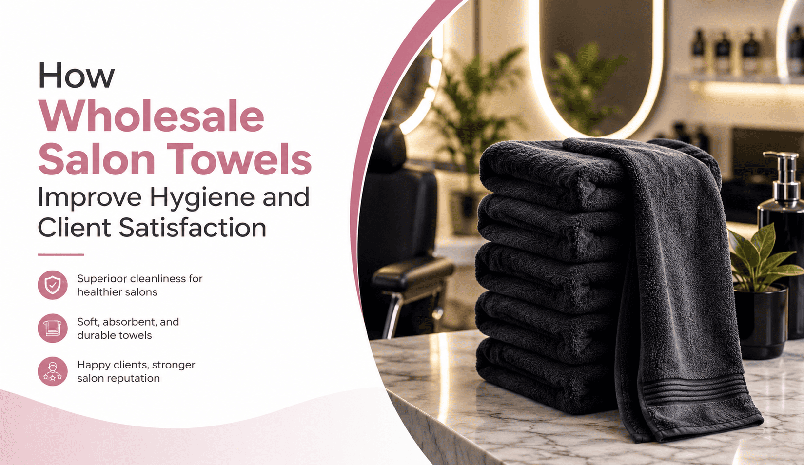 How Wholesale Salon Towels Improve Hygiene and Client Satisfaction
