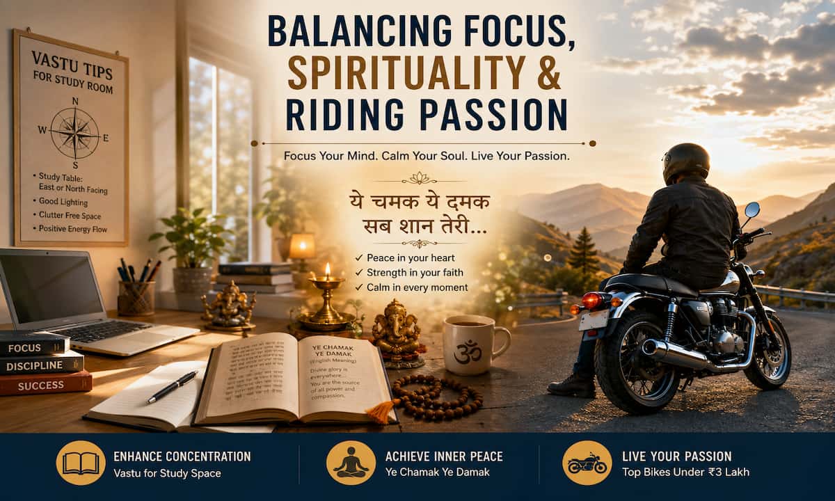 The Modern Lifestyle Guide: Balancing Focus, Spirituality, and Riding Passion