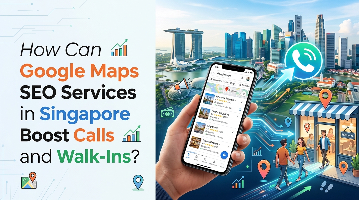 How Can Google Maps SEO Services in Singapore Boost Calls and Walk-Ins?