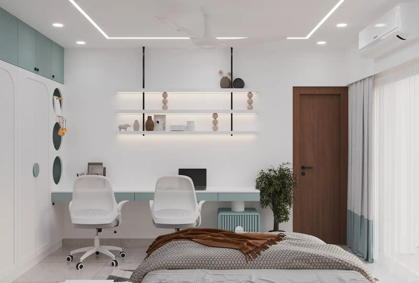 Study Room Design for Small Apartments: Space-Saving Solutions