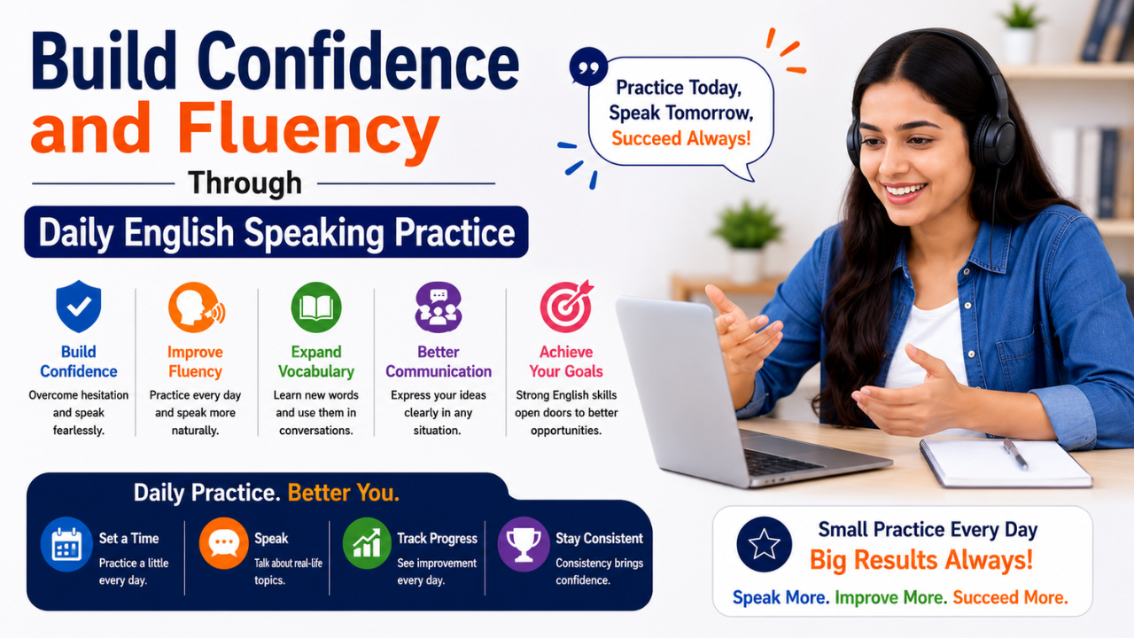 Build Confidence and Fluency Through Daily English Speaking Practice