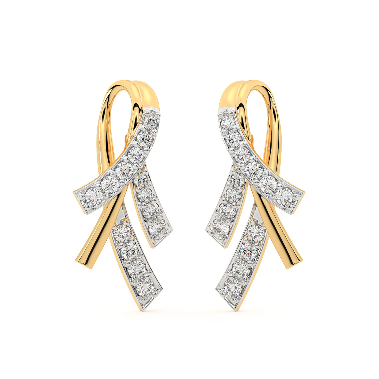 Gold Diamond Earrings for Women – Timeless Luxury & Style