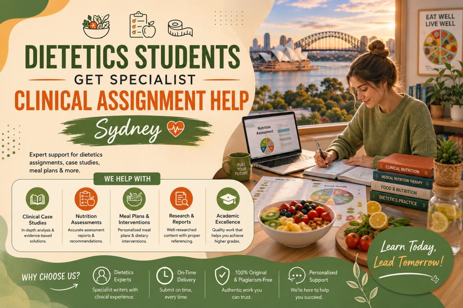 Dietetics Students Get Specialist Clinical Assignment Help Sydney