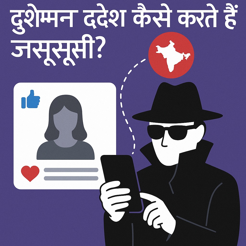 सोशल मीडिया के ज़रिए दुश्मन देश कैसे करते हैं जासूसी?