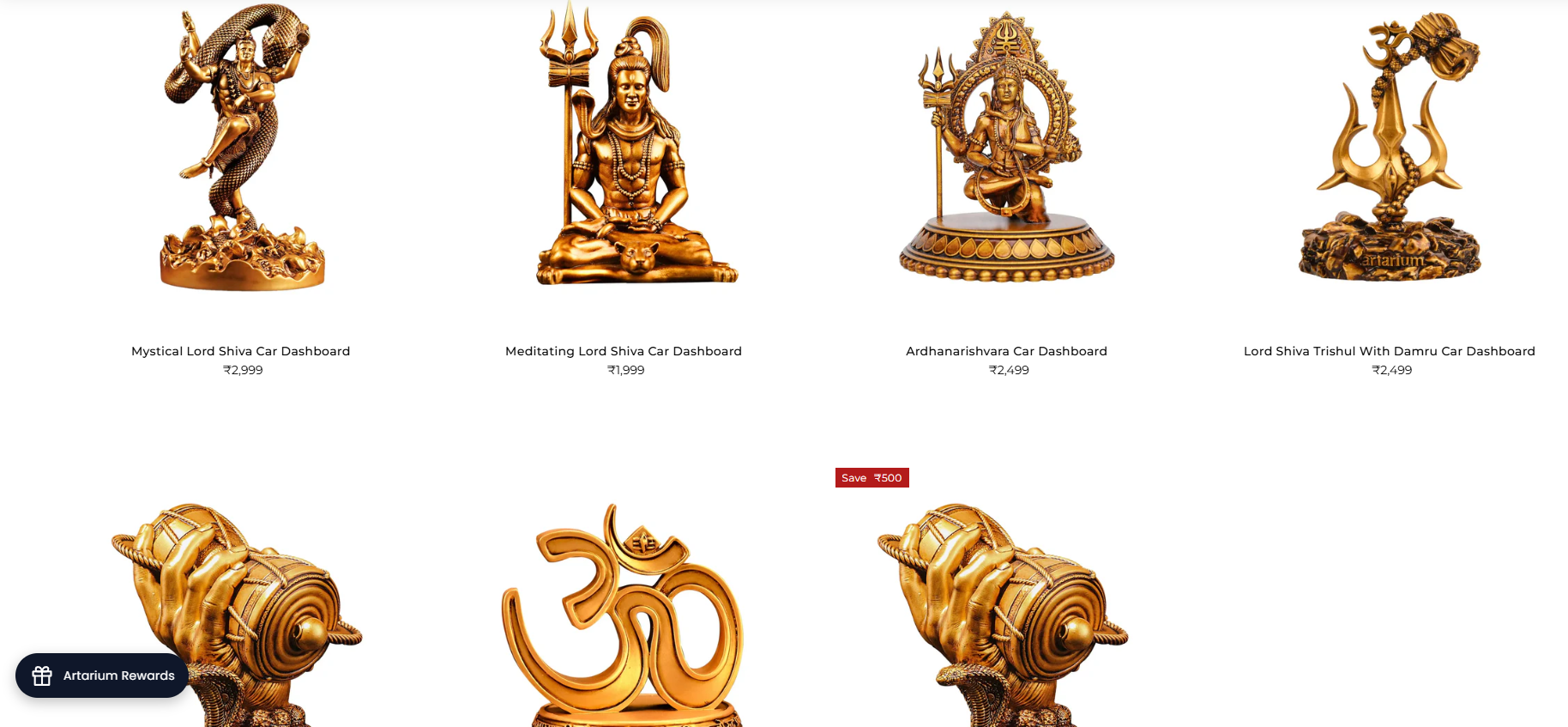 Lord Shiva Car Dashboard – Bring Divine Protection and Positive Energy to Every Journey