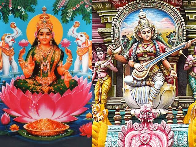 The Connection Between Saraswati and Lakshmi: Why Knowledge is Key to Wealth