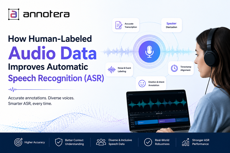 How Human-Labeled Audio Data Improves Automatic Speech Recognition (ASR)