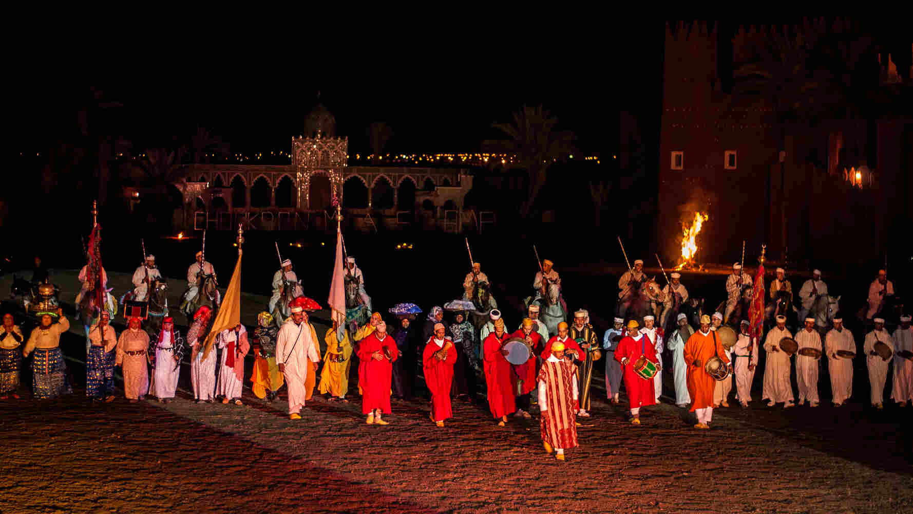 The Magic of the Fantasia Restaurant Chez Ali Marrakech
