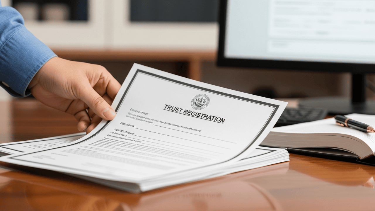 Trust Registration – Step-by-Step Guide to Start a Legal Trust