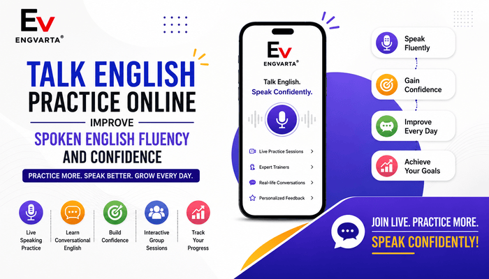 Talk English Practice Online – Improve Spoken English Fluency and Confidence