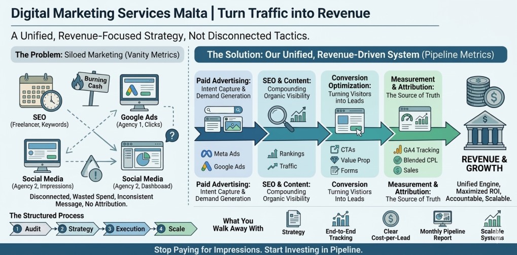 Hire Digital Marketing Experts in Malta | Vanguard