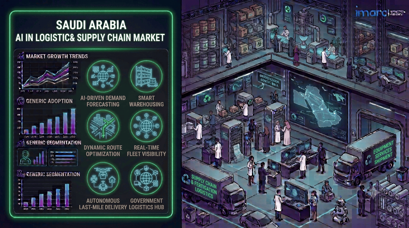 Saudi Arabia AI in Logistics & Supply Chain Market Size, Trends, Research & Forecast Analysis 2026-2034