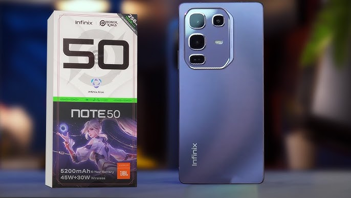 Infinix NOTE 50: Redefining Budget Smartphones with Power and Style