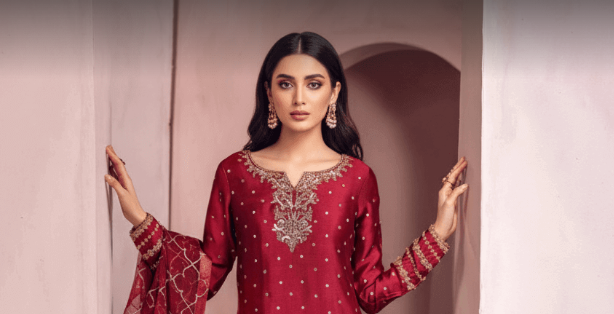 Velvet Dresses Pakistani – Where Heritage Meets Modern Elegance | Qimra Collection