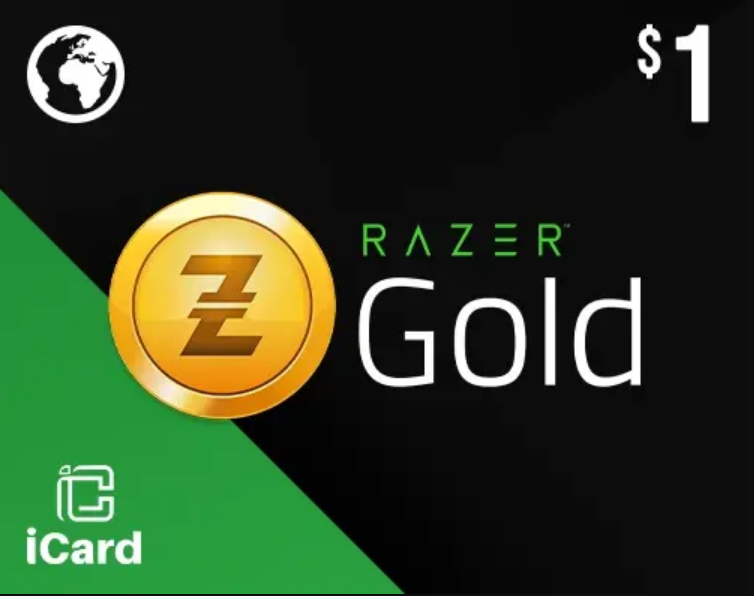 Buy Razer Gold 1 USD Card – The Smart Way to Top Up Your Games