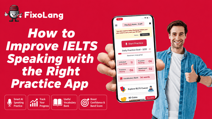 How to Improve IELTS Speaking with the Right Practice App