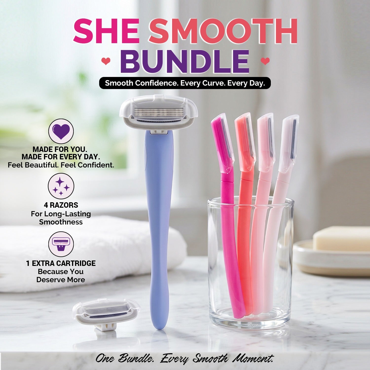 Razor for Women – Comfortable Shaving for Smooth, Beautiful Skin
